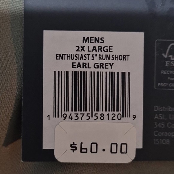 VRST Enthusiast Running Shorts Size XXL NWT - Picture 3 of 6